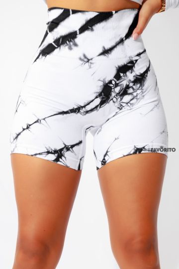 Short deportivo de rayas-ONE SIZE
