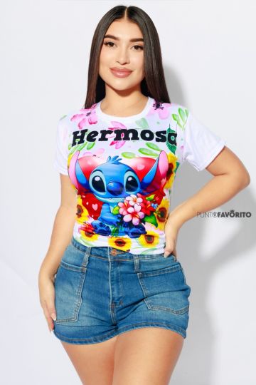 Blusa de Stich Hermosa-ONE SIZE