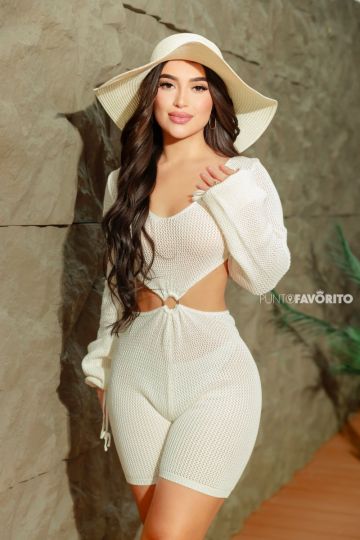 Enterizo de dama tejido