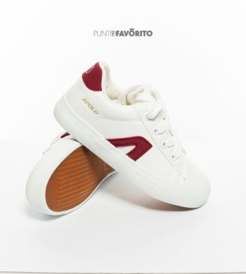 APOLO WHITE RED