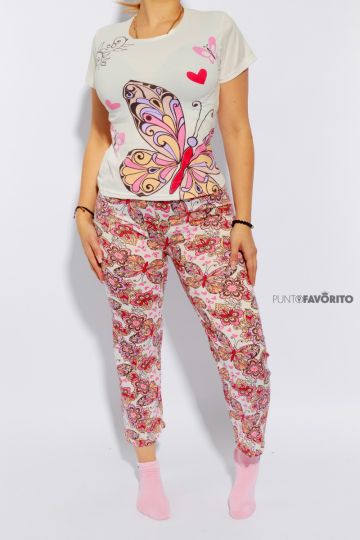Pijama de Mariposas