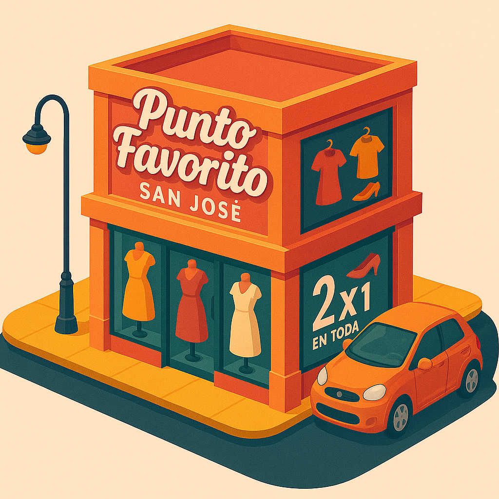 Frente al colegio de Señoritas